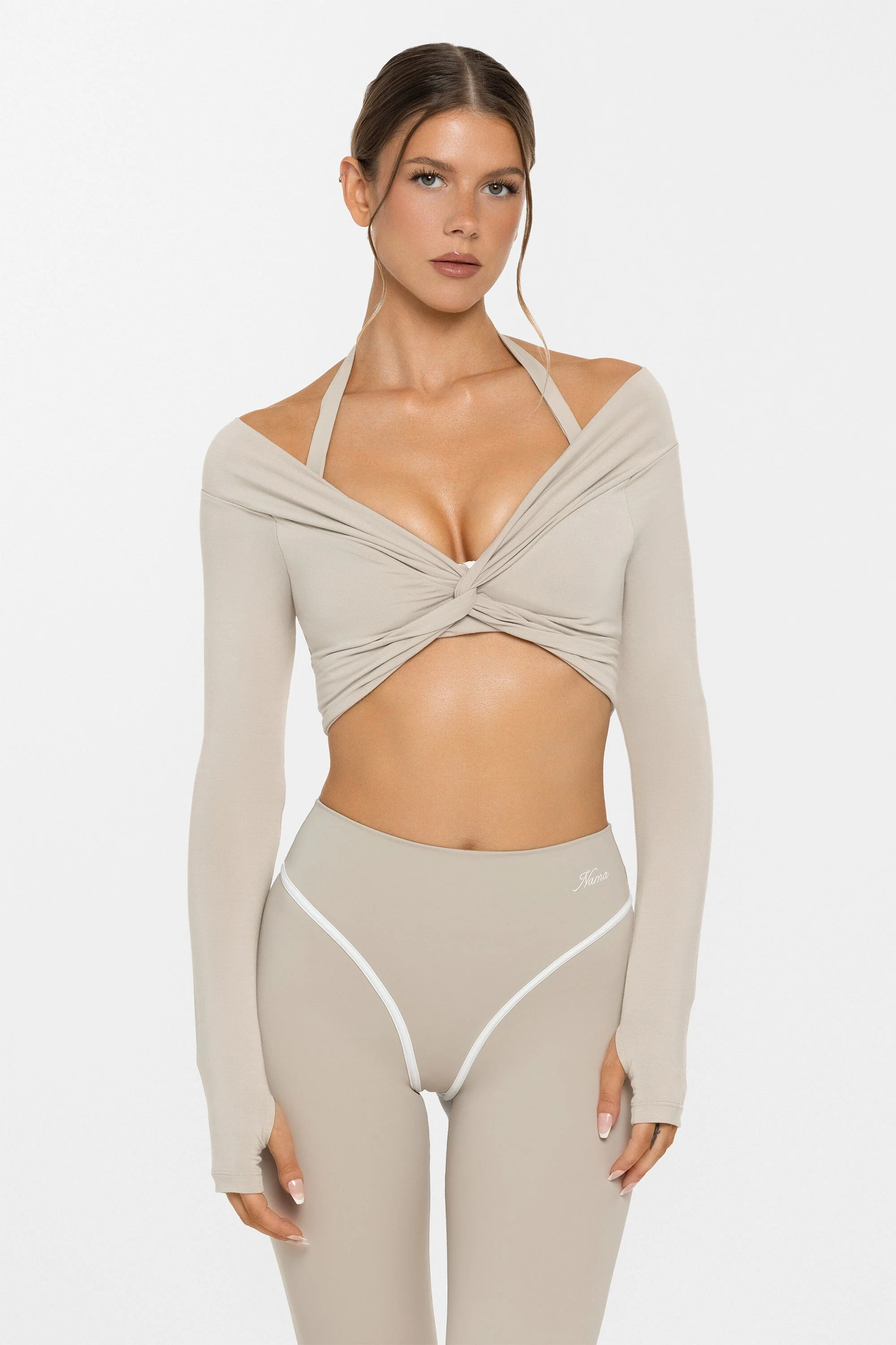 Body Bamboo™ Twist Crop Top
